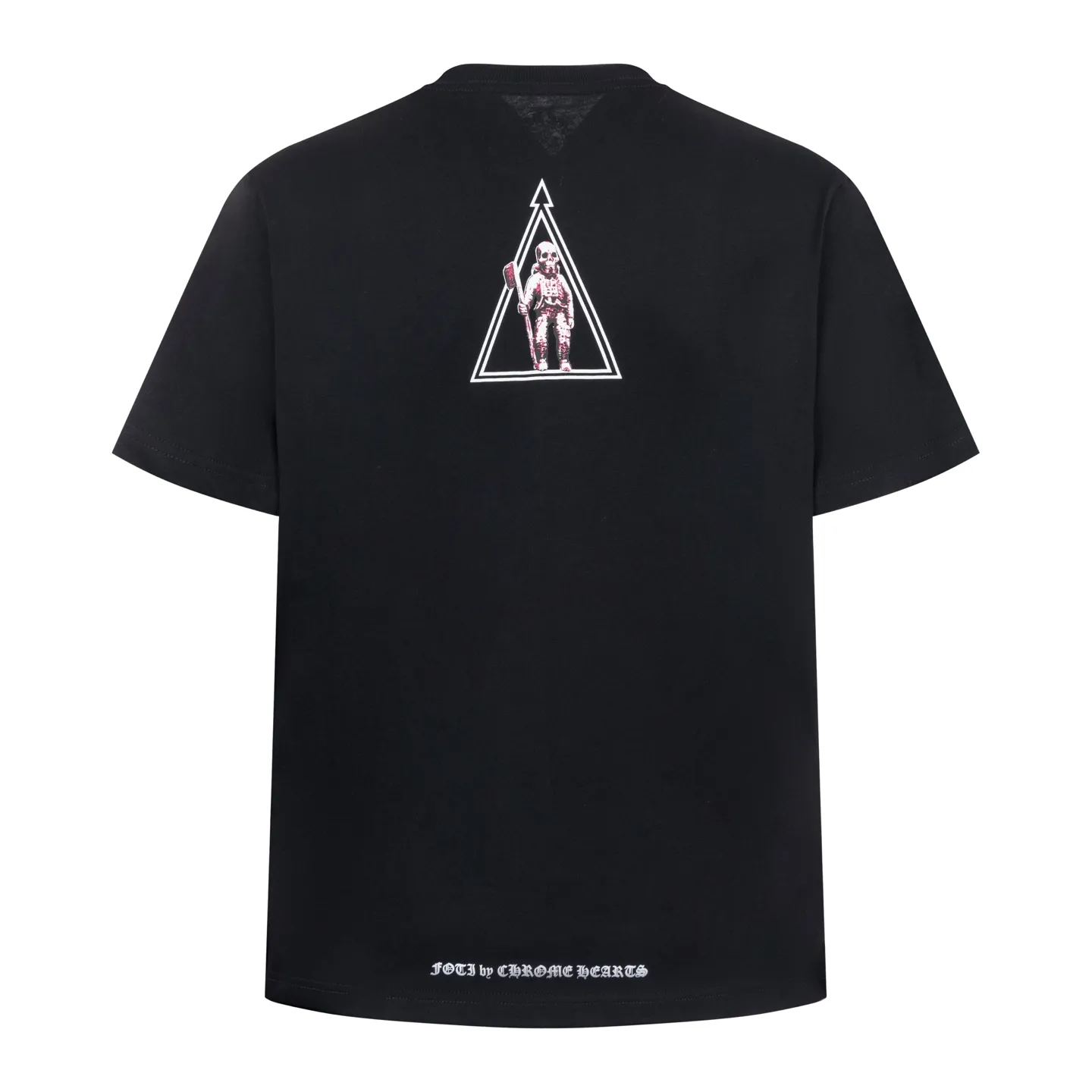 🅿️280 [Exclusive supply] CH Crow Heart Skull Soldier Text Short Sleeve The fabric is made of customized pure cotton, which is soft and smooth to the touch, has good breathability, and is super comfortable on the upper body. The chest is embellished with skull text printing. The printing is delicate and exquisite, and the edges of the letters are super clear! The net is invincible and clean! The upper body is also very stylish and will not collapse! The feeling of slightly dropped shoulders will make the whole person look very thin! It looks good and is comfortable. It can be matched with many types of clothing to create a fashionable look. It has customized accessories, complete with three labels, and the same style for men and women! Size:S/M/L